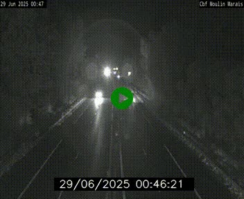 Webcam sur le périphérique de Nantes (N844) entre la Porte de Saint-Luce et la Porte d'Anjou, à l'est de la ville