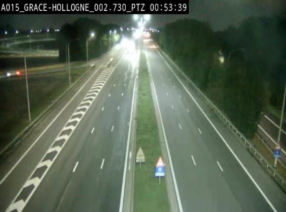 Caméra trafic Belgique - Grâce-Hollogne - E42, jonction avec A604, direction Loncin/Aéroport de Liège -  BK 3.2