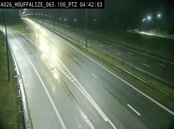 Caméra autoroute Belgique - Houffalize, E25 direction Liège