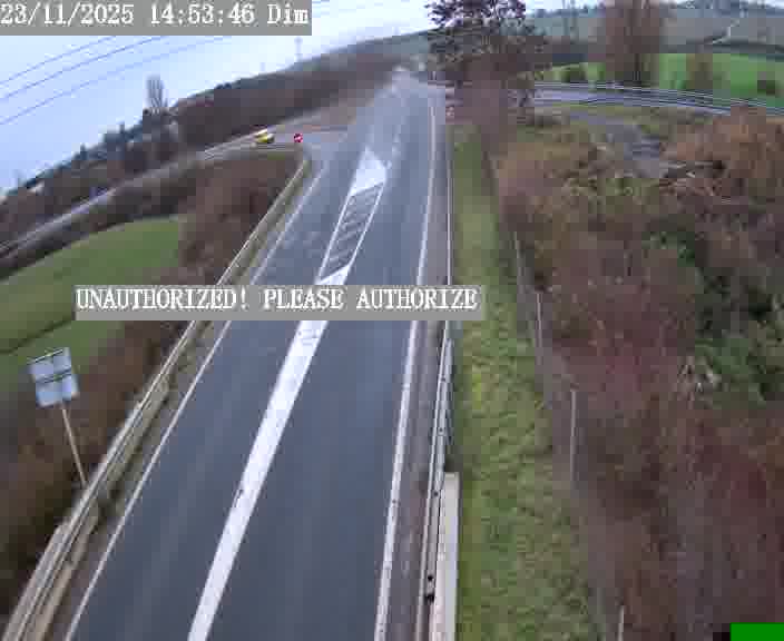 Point de vue trafic déployé sur D181a (France) à Sainte Marie aux Chênes, regardant vers Homecourt, aidant conducteurs et services à anticiper les flux.