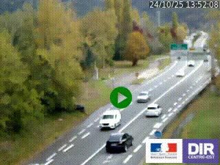 Webcam info trafic à proximité de Vizille sur la N85, au niveau du point de vue du Saut du Moine à Champagnier