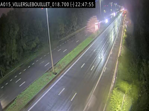 Webcam autoroute Belgique - Villers-le-Bouillet - E42 direction Liège - BK 18.7