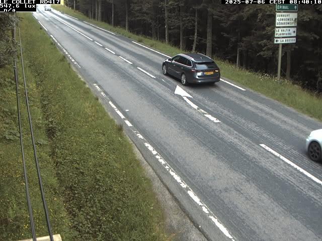 Caméra du Collet sur la route de Colmar (D417)