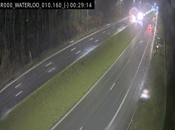 Webcam autoroute Belgique - Waterloo - R0 (ring de Bruxelles) - BK 12.3