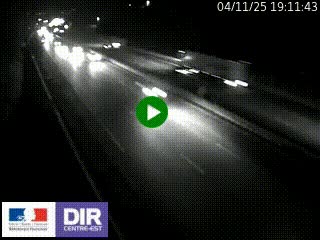 Webcam routière à Saint-Etienne-Terrenoire sur la RN88 avant la jonction entre l'A72 et le Boulevard Périphérique de Saint-Etienne