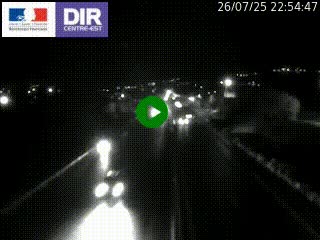 Caméra autoroute à Saint-Etienne (Les Littes) à hauteur du Ikea Saint-Etienne sur l'A72 en direction de Roanne