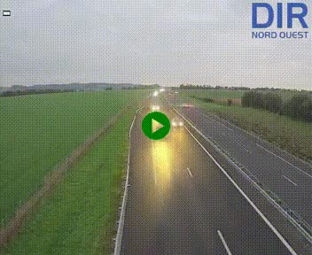 Webcam sur A84 à hauteur de l'échangeur de Poilley avec la N175, au sud d'Avranches