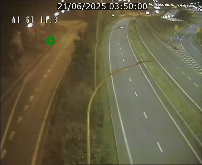 Traffic live webcam Luxembourg Senningerberg - A1 direction Allemagne - BK 11.3