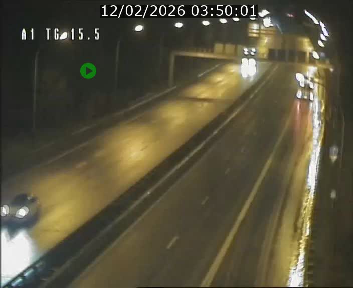 Traffic live webcam Luxembourg Munsbach - A1 direction Luxembourg - BK 15.5