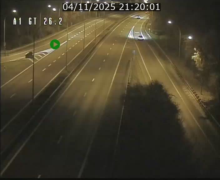 Traffic live webcam Luxembourg Grevenmacher - A1 direction Allemagne - BK 26.2