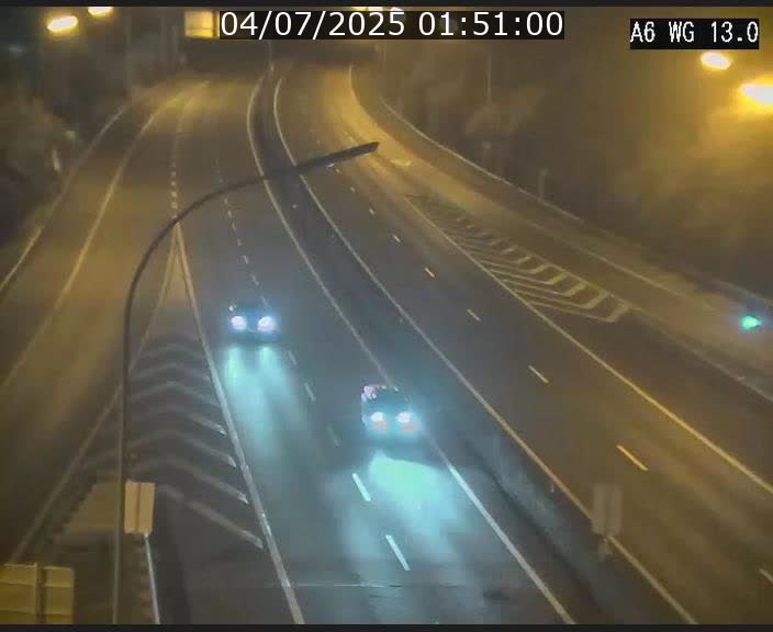 Traffic live webcam Luxembourg Mamer - A6 - BK 13 - direction Luxembourg/France/Allemagne