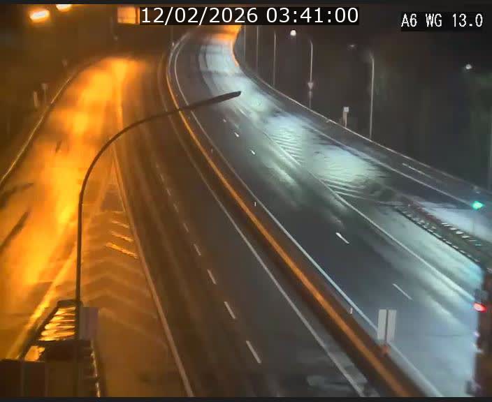 Traffic live webcam Luxembourg Mamer - A6 - BK 13 - direction Luxembourg/France/Allemagne