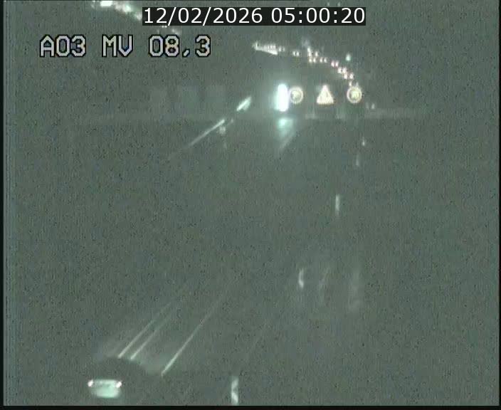 Webcam Autoroute après la Croix de Bettembourg en direction de Luxembourg sur l'A3