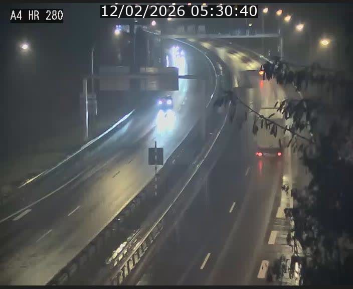 Webcam traffic A4 Luxembourg - BK 0.2 - P+R Bouillon (direction Luxembourg)
