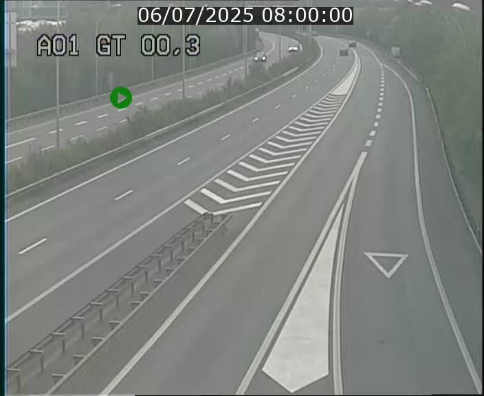 Traffic live webcam Luxembourg Croix de Gasperich - A1 direction Kirchberg - BK 0.3