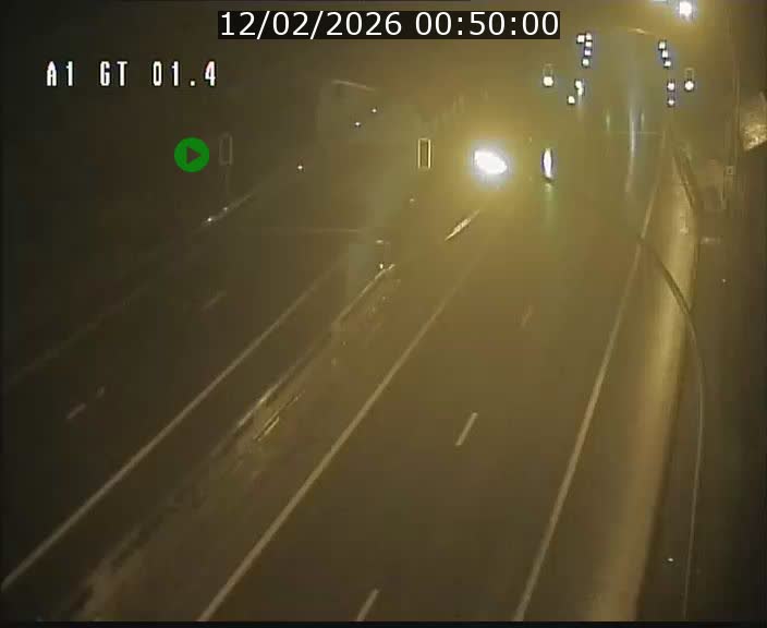 Traffic live webcam Luxembourg Hesperange - A1 direction Kirchberg - BK 1.4