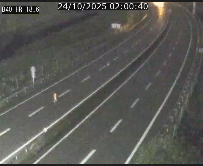 Webcam sur la route de liaison entre Micheville et Esch-Belval à la frontière entre le Luxembourg et la France. Vue orientée vers la Lorraine.