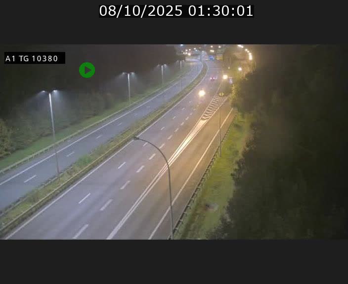 Traffic live webcam Luxembourg Senningerberg - A1 direction Luxembourg Kirchberg - BK 10.3
