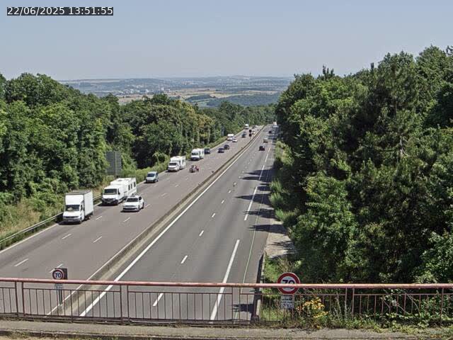 Caméra autoroute France - A33, Houdemont direction Lunéville