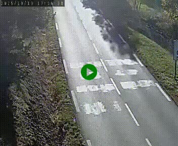 Caméra routière France - N102, au niveau du col de Montmirat à Saint-Etienne-du-Valdonnez à 1039 mètres d'altitude