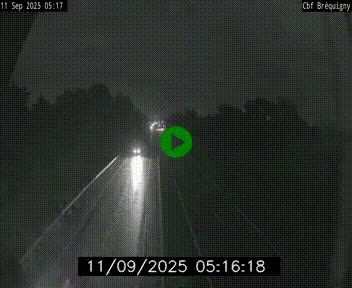Webcam sur le périphérique de Rennes (N136) à hauteur du quartier Bréquigny, au sud de la ville