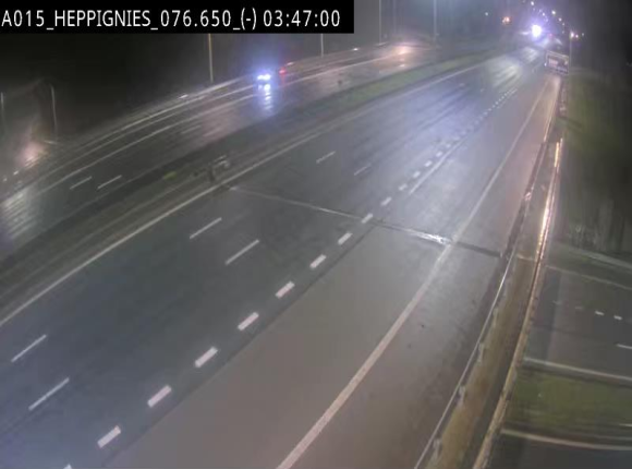 Webcam autoroute Belgique - Heppignies - E42 direction Namur - BK 76.4