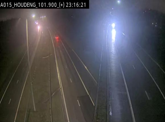 Webcam autoroute Belgique - Houdeng-Goegnies - Jonction E19/E42 direction Tournai/Mons - BK 101.85