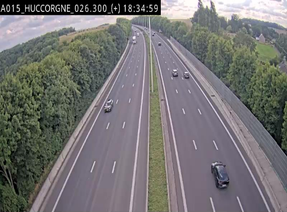 Webcam autoroute Belgique - Viaduc de Huccorgne - E42 