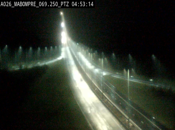 Webcam E25 (A26) à Mabompré. Vue orientée vers Liège