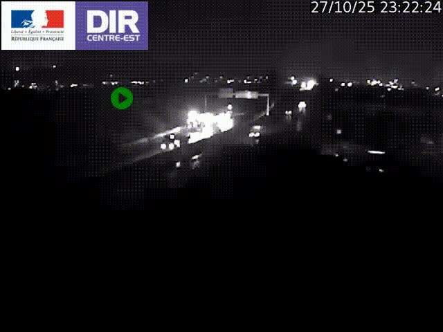 Webcam autoroute sur A450 à Pierre-Bénite en direction de Lyon et de l'autoroute A7