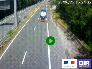 Webcam sur la nationale N90 à Gilly-sur-Isère, en direction et à proximité d'Albertville