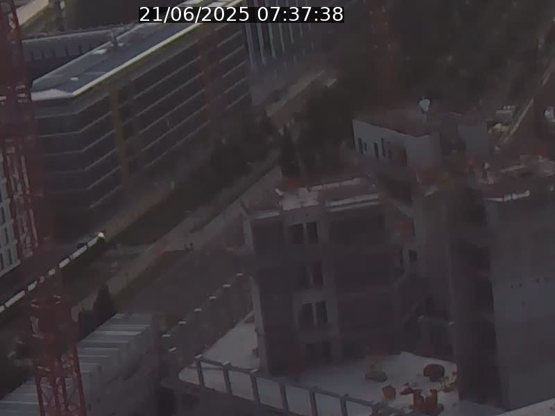 Webcam sur l'avenue John Fitzgerald Kennedy (N51) avec vue orientée vers le Findel
