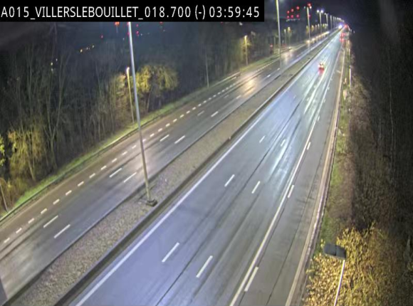 Webcam autoroute Belgique - Villers-le-Bouillet - E42 direction Liège - BK 18.7