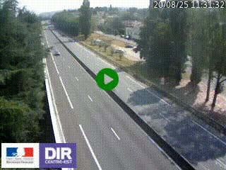 Webcam routière à Le Chambon-Feugerolles sur la RN88 entre Firminy et Saint-Etienne