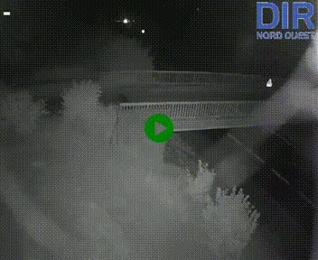 Webcam sur A84 à hauteur de Pont-Farcy, au niveau du pont autoroutier sur la Vire, au sud de Saint-Lô