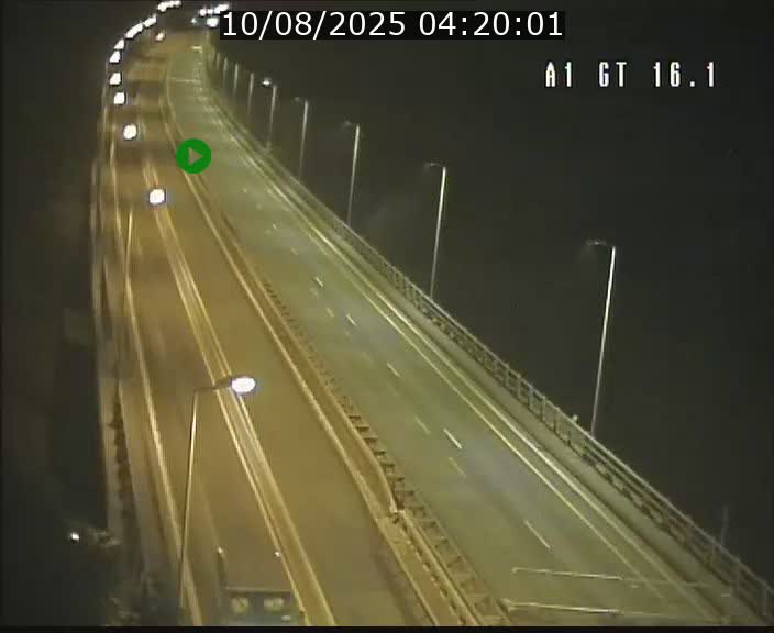 Traffic live webcam Luxembourg Niederanven - A1 direction Allemagne - BK 16.1