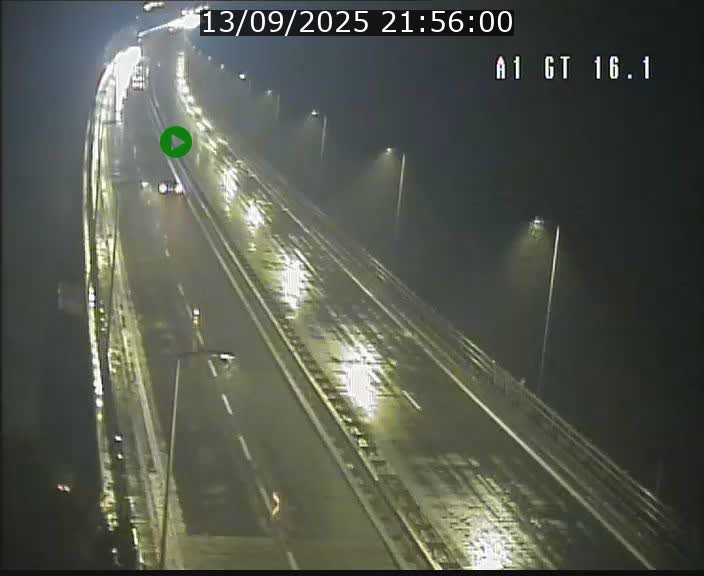 Traffic live webcam Luxembourg Niederanven - A1 direction Allemagne - BK 16.1