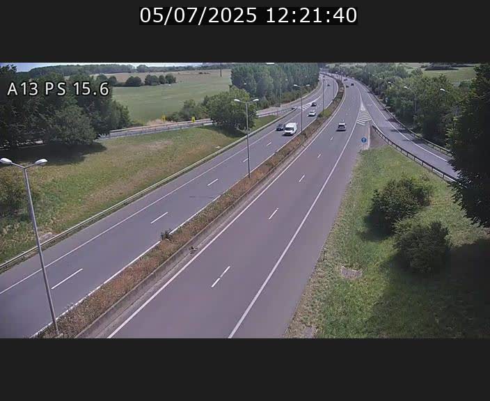 Traffic live webcam Luxembourg Kayl - A13 direction Dudelange - BK 15.6
