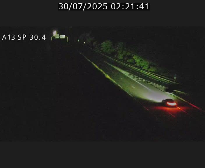 Traffic live webcam Luxembourg Altwies - A13 direction Luxembourg-ville - BK 30.4
