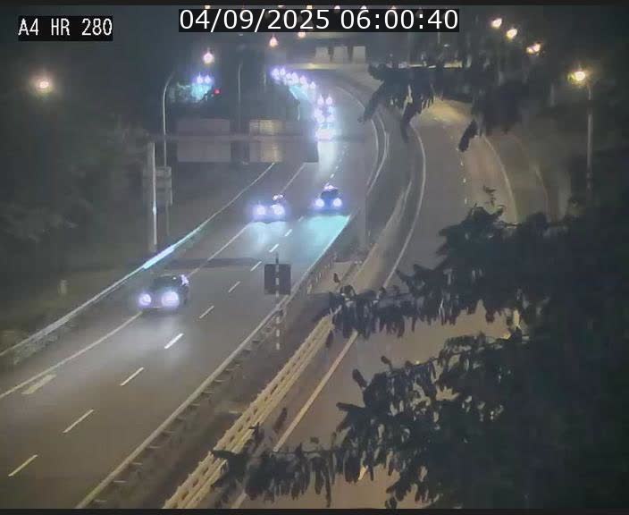 Webcam traffic A4 Luxembourg - BK 0.2 - P+R Bouillon (direction Luxembourg)
