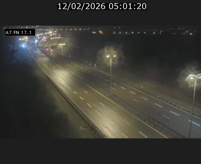 Caméra trafic Luxembourg - A7, Merscherbierg direction Mersch