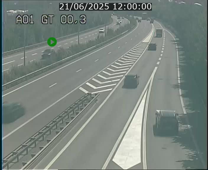Traffic live webcam Luxembourg Croix de Gasperich - A1 direction Kirchberg - BK 0.3