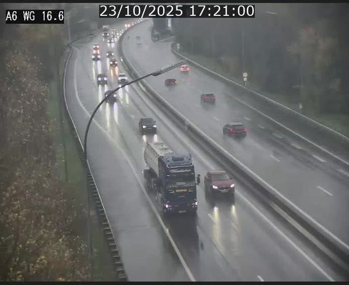 Traffic live webcam Luxembourg Aire de Capellen - A6 - BK 16.6 - direction Luxembourg/France/Allemagne