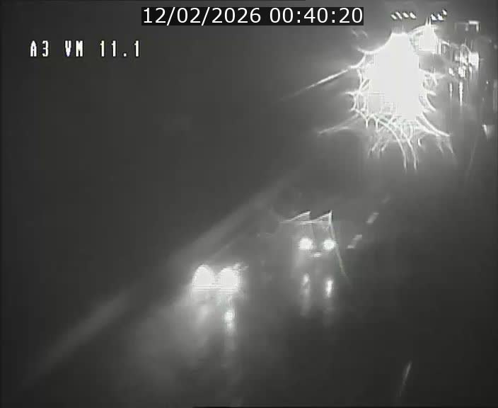 Webcam à la frontière franco-luxembourgeoise, avant la Croix de Bettembourg - BK 11.1 - direction Luxembourg-ville