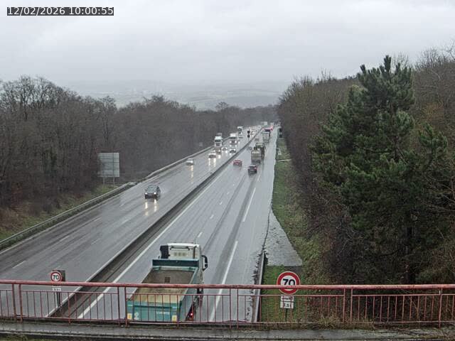 Caméra autoroute France - A33, Houdemont direction Lunéville