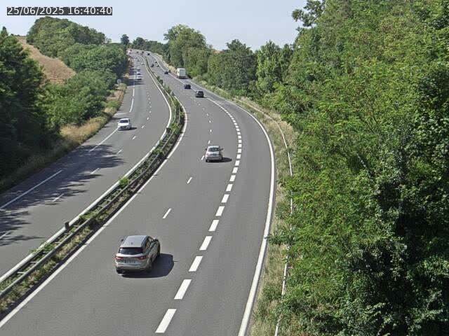 Caméra autoroute France - A33, Rosières direction Lunéville