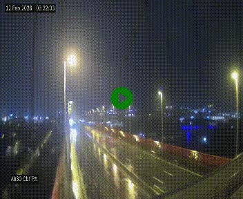 Webcam autoroute sur le périphérique de Bordeaux (A630) au nord de la ville. Caméra située sur le Pont d'Aquitaine.