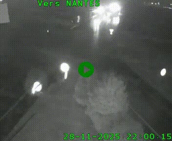 Webcam N147 au nord de Poitiers et à la jonction avec la A10