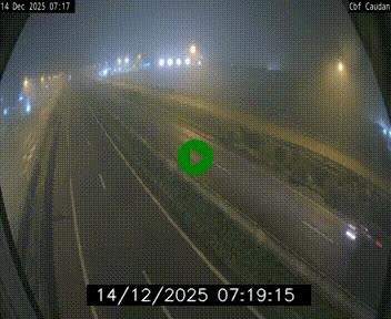 Webcam sur la N165 à hauteur de Caudan, dans le Morbihan.