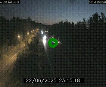 Webcam sur le périphérique de Nantes (N844) à hauteur de Porte de la Chapelle, au nord de la ville